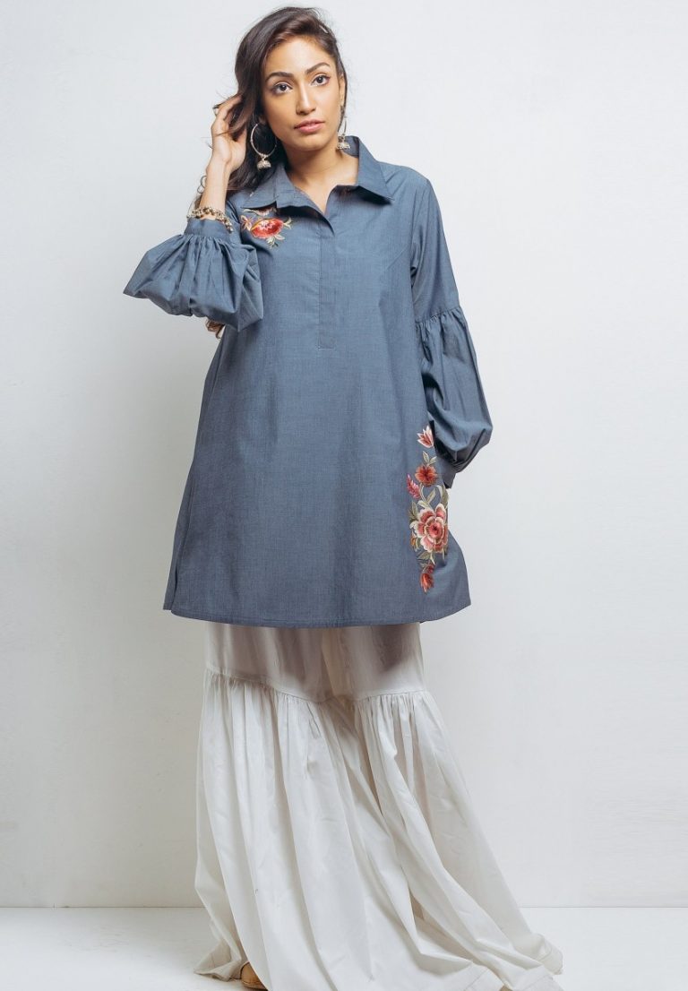 sharara pants with top