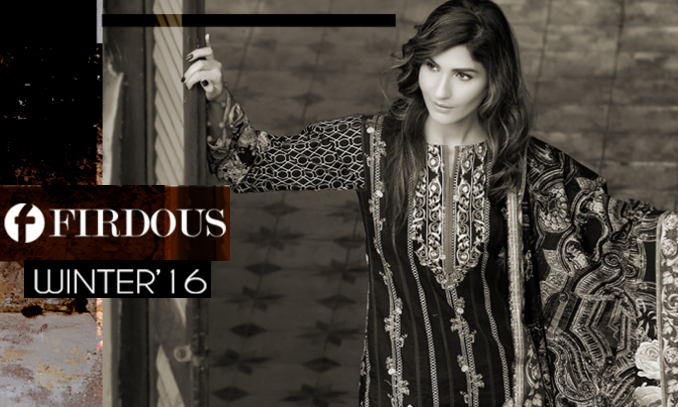 Firdous Fashion Winter Dresses 2017