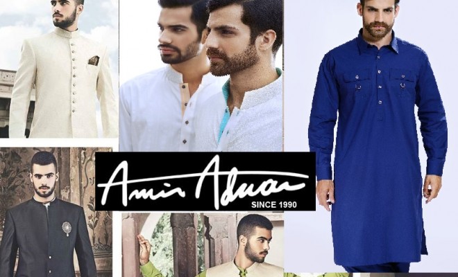 Amir adnan hot sale groom sherwani