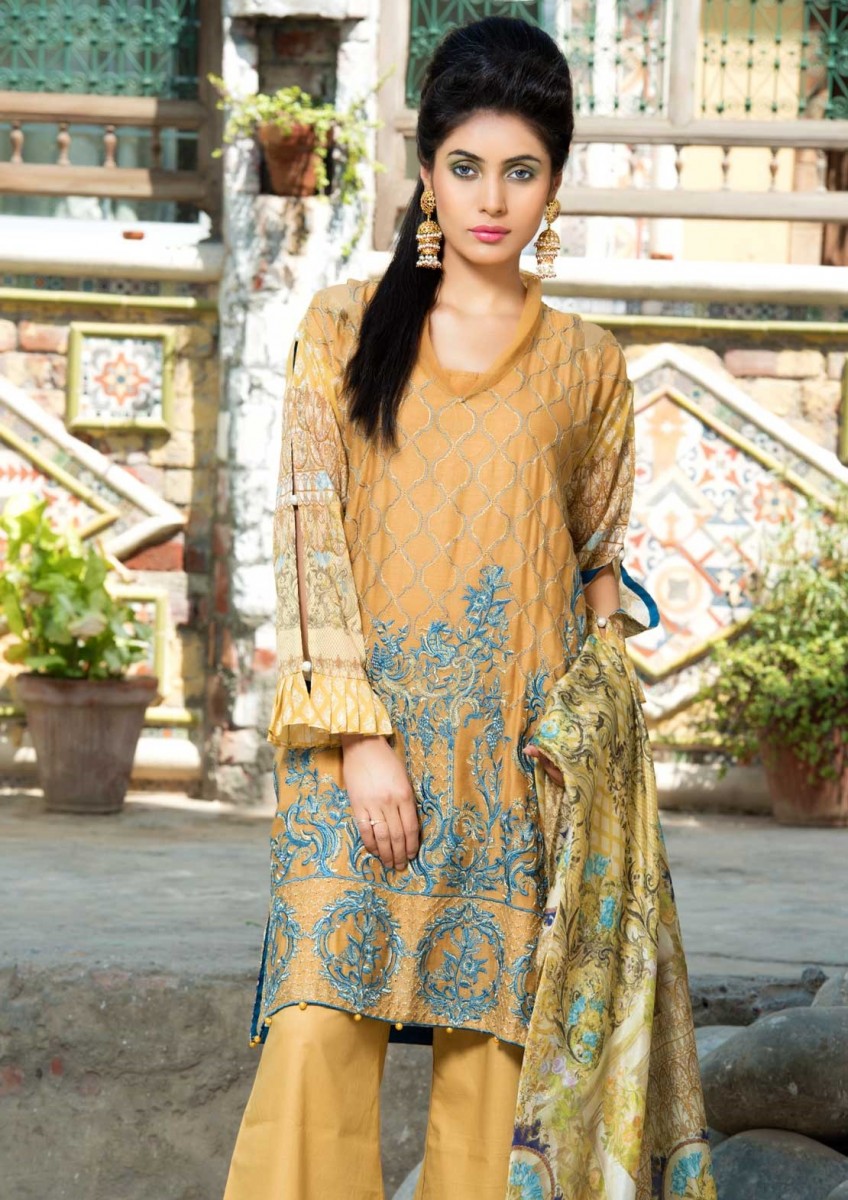 Warda Designer Lawn Eid Dress